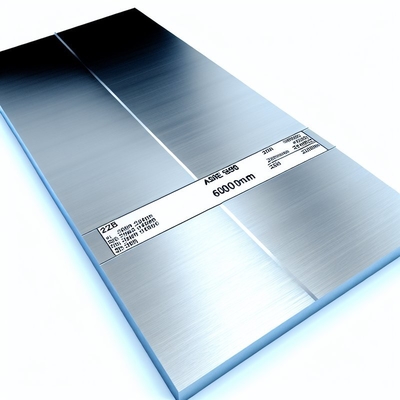 Długość 100 mm-6000 mm ASME SB898 Standardowa płytka pokryta tytanem z 2207 płytą metalową do rozwiązań odpornych na korozję